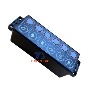 Panneau de commande d'extension pour excavatrice 21Q6-30601 pour Hyundai R215-9 R225LC-9, ensemble interrupteur lave-phares - Product Image 5