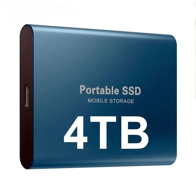 2.5 inch Portable 1TB 2TB SSD 4TB 512GB External Hard Drive USB 3.1 Type-C High Speed Hard Disks for Laptop