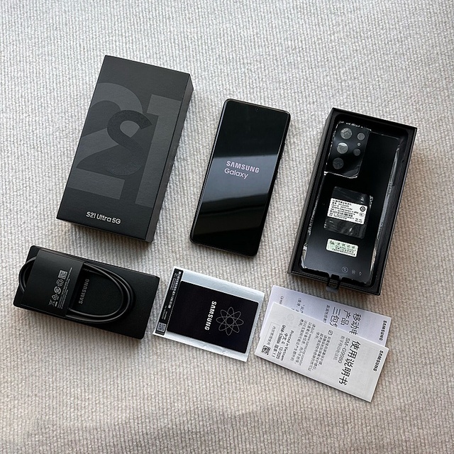 US Version S21 Ultra 5G Phone Original Unlocked Used A+ Grade 6.8/5000mAh 108mp 12GB RAM 3-Month Warranty Excellent Battery