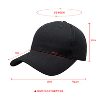 Manfactory Qualité Personnaliser Logo Sport Hommes Casquette de Baseball 6 Panneau Brodé Casquette Personnalisée Chapeau de Papa