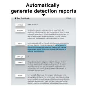 Analizador de Piel Facial 3D Portátil, Escáner de Características, Máquina de Diagnóstico de la Piel - Product Image 4