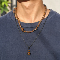 Collier ras du cou vintage en alliage multirangs avec maillons en bambou et touche ethnique tendance - Bijoux pour femme