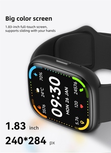 Oem Chất lượng cao của nam giới smartwatch Relojes tập thể dục Tracker BT gọi điện thoại IP68 Đồng hồ chống thấm nước thời trang thông minh đồng hồ idw26 - Product Image 5