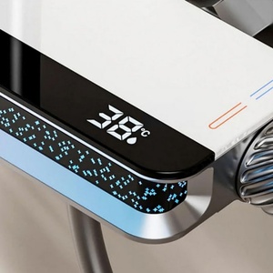 ชุดฝักบัวพร้อมสายยาง ระบบฝักบัวพร้อมฝักบัว LED ฝักบัวแบบเรนชาวเวอร์ 30 x 21 ซม. ชุดฝักบัวปรับระดับได้พร้อมไฟสร้างบรรยากาศ - Product Image 5