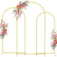 Arche en fer forgé pour mariage et fête, support de fleurs, décoration de scène, arche à ballons, vente en gros d'usine, Instagram