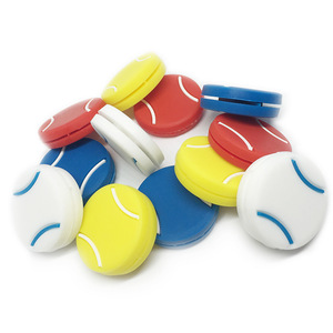 16-Piece Tennis Racket Vibration Dampeners  Rubber Shock Absorbers, 4  Colors, Fits All Racquets Babolat Dampener