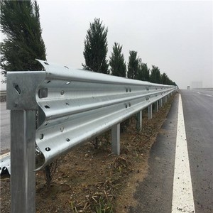 Autostrada Zincato Autostrada w Trave Strade Strade Flessibile Anti-Collisione Polo Barriere del Traffico - Product Image 2