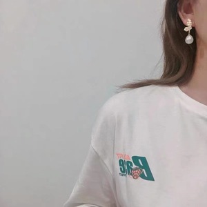 Accesorio de Plata S925 para DIY con Perlas, Cuentas Redondas de 8-12 mm, Estilo Lazo de Mariposa 21588, Gancho Vacío para Pendientes, Pendientes Colgantes de Moda - Product Image 4