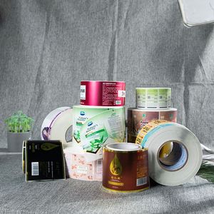 Étiquettes personnalisées pour aliments, impression d'étiquettes d'emballage, autocollants en vinyle en rouleau, conception d'autocollants imperméables avec logo personnalisé - Product Image 3