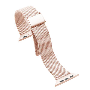 สายนาฬิกา Milanese Loop สำหรับ <span class=keywords><strong>Apple</strong></span> <span class=keywords><strong>Watch</strong></span> 1-10สายสแตนเลสสตีลขนาด40 44 41 42 45 49มม. - Product Image 6
