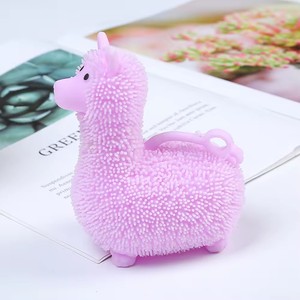 Juguete Antiestrés de TPR con Forma de Caballo Jincan Lama para la Liberación Emocional, para Niños de 5 a 7 Años - Product Image 3