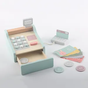 Cina Fornitore migliore di Vendita registratore di cassa giocattolo shopping negozio di giocattoli bambino precoce educativi mini registratore di cassa giocattolo