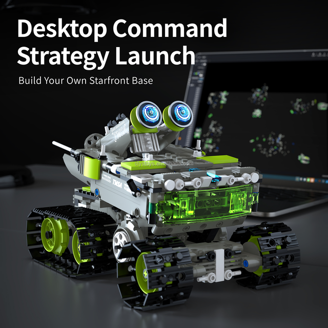 2026 New Arrival Stem 3D Kids Education Toy Building Blocks Science Kit STEM Programming Electronic Robots Remote Control Toy