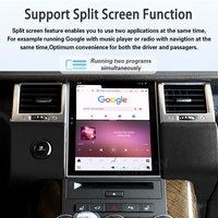 Panel AC Radio Mobil untuk Land Rover Range Rover Sport L320 2009-2013 Wireless Apple Carplay Android Auto GPS Navigasi Player RHD