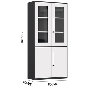 Archivador Metálico para Oficina Escolar, <span class=keywords><strong>de</strong></span> Acero, Ecológico, Duradero, Diseño Moderno para Uso <span class=keywords><strong>de</strong></span> Profesores en Escuelas Primarias y Secundarias - Product Image 2