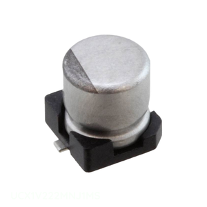 ตัวเก็บประจุแบบติดตั้งบนพื้นผิว UCX1V222MNJ1MS 2.2 mF CAP ALUM 35V POLAR - Product Image 1