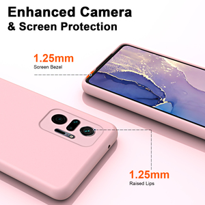 Nhà Máy Giá cả cạnh tranh Silicone lỏng 2.2mm Túi điện thoại di động trường hợp cho Redmi Lưu ý 10pro 4G 11 Pro 11C - Product Image 6