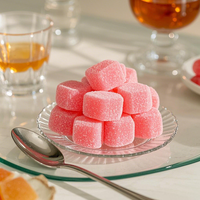 Gommes à la baie d'églantier avec zinc et vitamines C et D - Saveur framboise végétalienne, supplément alimentaire personnalisé pour le bien-être