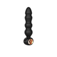 Jouets sexuels anaux pour hommes et femmes Perles anales avec 10 masseurs de prostate vibrants et poussants