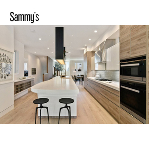 Tủ bếp phụ kiện nhà bếp mô hình đồ nội thất tủ bếp xử lý lưu trữ nhà bếp tủ Trắng tủ bếp hiện đại - Product Image 3