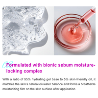 Sérum en spray pour le visage OEM coréen, booster cutané, double texture, collagène, PDRN, gelée, brume, exosomes, nicotinamide, blanchissant, anti-âge