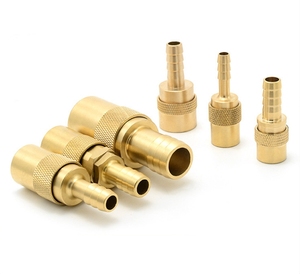 3/4 ''tjs loạt áp lực cao đồng Khớp nối nhanh khuỷu tay mạ kẽm thành phần khuôn <span class=keywords><strong>DME</strong></span> - Product Image 5