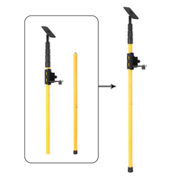 Support télescopique infrarouge de 4,2 m pour plafond, pour niveau laser et alignement de précision