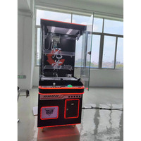 Promotion Machine à griffes à monnayeur, attrape-neons, avec cabinet métallique, pour attraper cadeaux et jouets, machine de jeu d'arcade