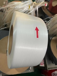 Tira de flejado de plástico PP al por mayor, Correa ecológica, correa de embalaje de plástico, correa de <span class=keywords><strong>PET</strong></span>, correa de embalaje en relieve - Product Image 3