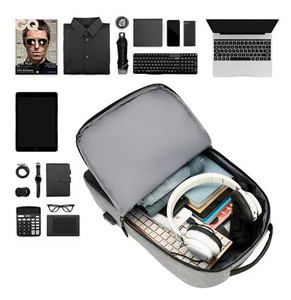 Sac à dos de voyage multifonction unisexe pour ordinateur portable avec port USB, imperméable, en polyester Oxford, capacité de 20 à 39 L, style <span class=keywords><strong>valise</strong></span> d'extérieur - Product Image 4