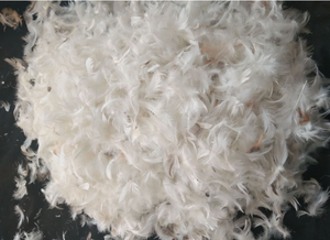 lavado blanco pato ganso pluma de canard blanc relleno de almohada edredón uso de gran llenar poder - Product Image 6