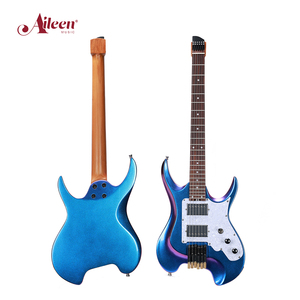 กีตาร์ไร้หัวแบบ Chameleon Effect ตัวบอดี้ทำจากไม้ Okoume พร้อมปิ๊กอัพ Alnico 5 Humbucker (HGE700) - Product Image 2