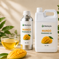 Huiles parfumées concentrées à l'odeur de mangue pour la diffusion d'arômes, la fabrication de savons, de bougies, de parfums corporels et de liquides.