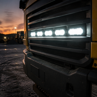 Hochintensive 4-LED-Grill-Warnleuchte SAE J595 Weiß Wechselndes Stroboskop Sicherheits-Umlauflicht für Flughafen-Schleppfahrzeuge