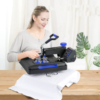 Nouvelle Machine de Marquage à Chaud et Transfert Thermique Haute Pression pour Vêtements d'Entrepreneurs et T-Shirts