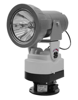 Tête de projecteur orientable à télécommande