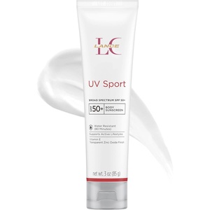 <span class=keywords><strong>Crema</strong></span> Solare Sportiva SPF50 PA+++ Biologica, Vegana, Minerale, a Base di Erbe, <span class=keywords><strong>per</strong></span> Pelle Secca e Grassa Sensibile, Marchio Privato Lance - Product Image 1