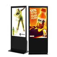 Pantalla Publicitaria LCD Vertical de 65 Pulgadas con CPU RK3588 de Alto Rendimiento, 4GB+32GB de Memoria Grande
