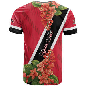 Camisetas personalizadas para el 64º Día de la Independencia de 1962, camiseta de Ibis escarlata de <span class=keywords><strong>Trinidad</strong></span> y Tobago, estilo especial - Product Image 3