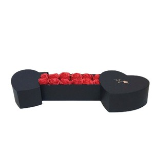 Coffrets cadeaux de fleurs <span class=keywords><strong>surprise</strong></span> double cœur design créatif boîte de tiroir de <span class=keywords><strong>maman</strong></span> de Noël de la Saint-Valentin pour fleurs et chocolats - Product Image 5
