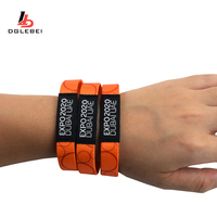 Bracelets en tissu pour festivals, bracelets élastiques pour événements sportifs, article promotionnel