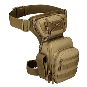 야외용 허벅지 가방 패니 팩 스포츠 전술 벨트 파우치 오토바이 사이클링 하이킹 여행용 드롭 레그 허리 가방 (남성용) - Product Image 3
