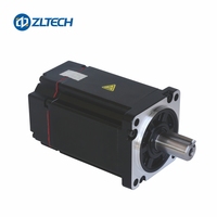 Alta precisión de bajo ruido Nema24 48V 400W 1.27N. M 2500PPR codificador 3000RPM IP65 servomotor CC sin escobillas para máquina de coser