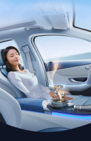 Diffuseur de parfum solaire rotatif pour voiture, désodorisant automobile à double anneau suspendu, diffuseur d'huile solide pour voiture