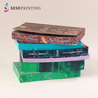 Impression de livres édition collector personnalisée avec bords à motifs, jaquette réversible et coffret de livres – Fournisseur OEM