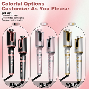 Rizador de pelo de hierro giratorio de onda grande de cerámica de calentamiento rápido, rizador automático portátil para viajes - Product Image 6