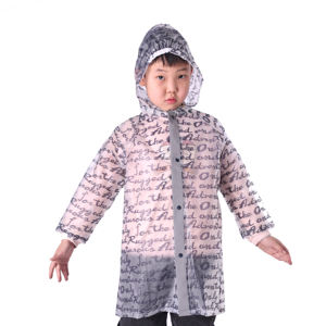 <span class=keywords><strong>2023</strong></span> nouveauté enfants en plastique extérieur poncho imperméable imperméable en gros EVA enfants transparent veste de pluie imperméables - Product Image 1