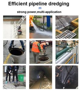 Máquina de Limpieza de Drenajes, Motor de Chorro para Alcantarillado, Hidrolavadora de Alta Presión, Limpiador de Tuberías - Product Image 5