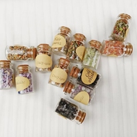 Offre Spéciale Prix Usine Mini Bouteille à Vœux avec Pierres Précieuses, Mignonnes Éclats de Cristal, Quartz Poli et Agate pour la Manifestation