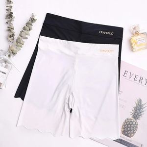 กางเกงขาสั้นเอวสูงขาสั้นกางเกงขายาวรักษาความปลอดภัยของผู้หญิง M ~ 4XL บางระบายอากาศได้ดี - Product Image 2